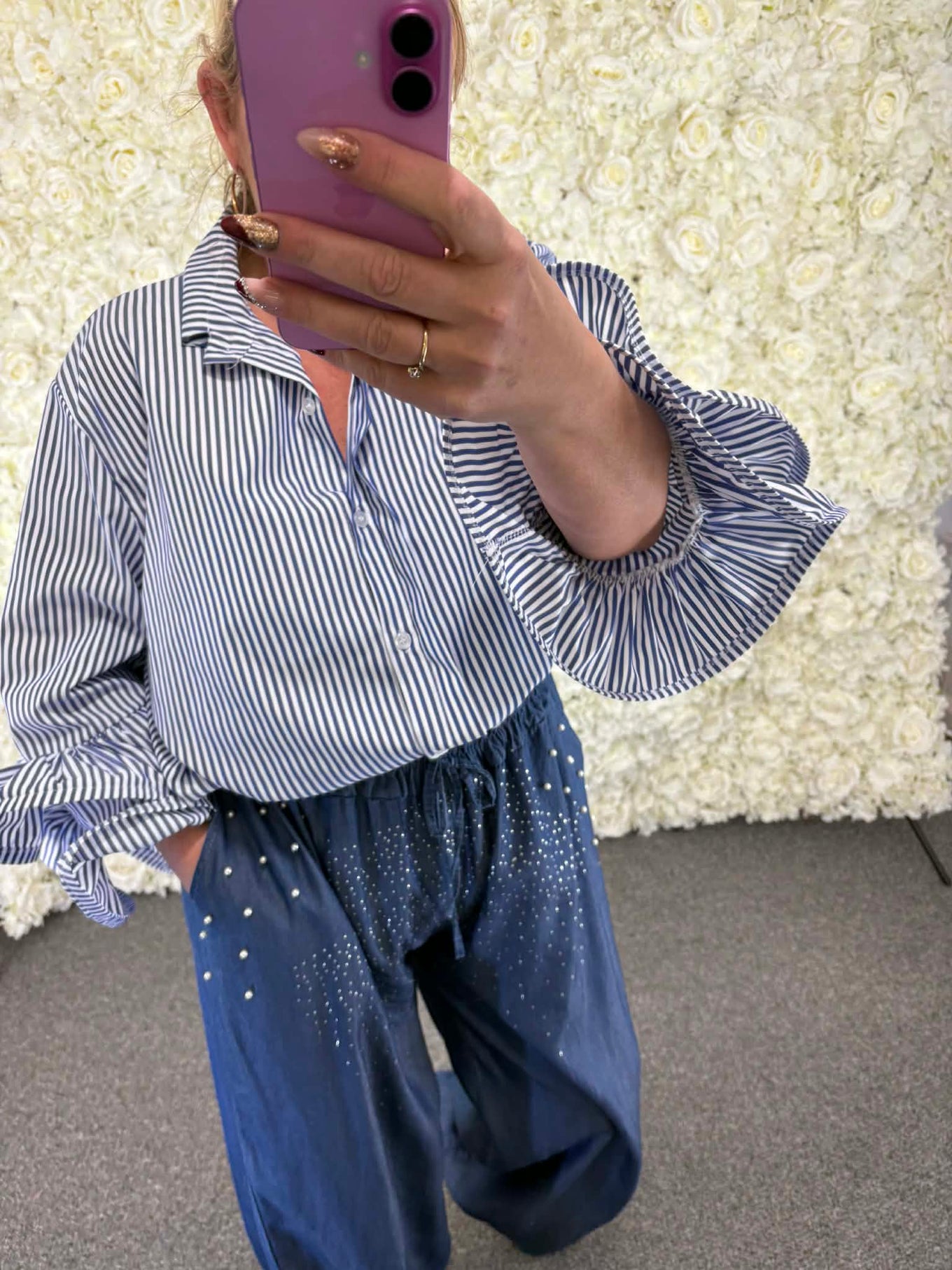 Emma - Denim Trousers 16 to 24