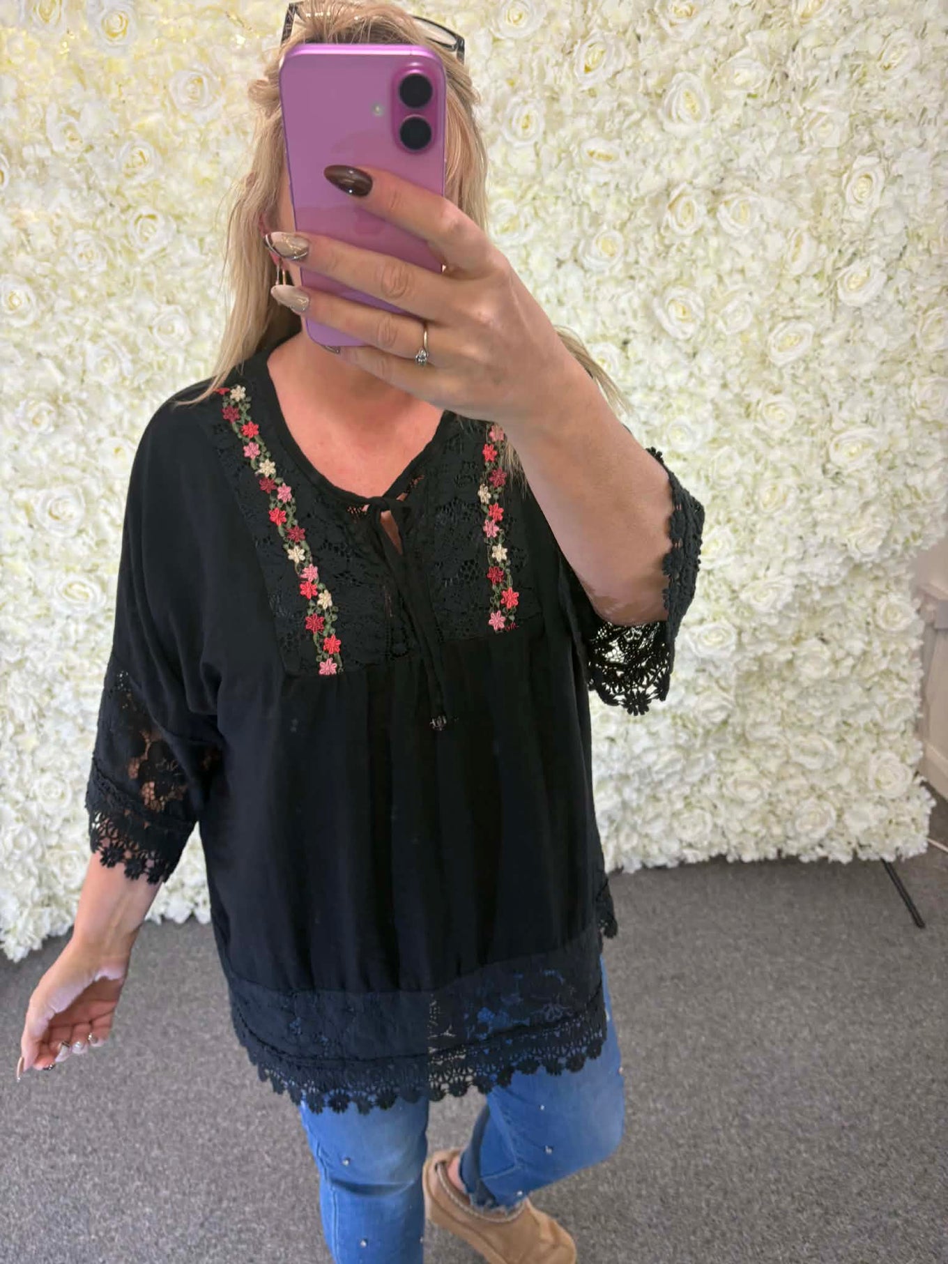 SIENNA - Crochet Top 14 to 22