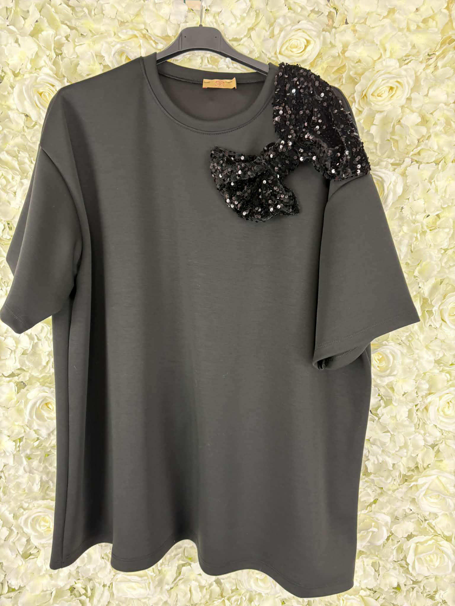 Laura - Sequin Bow top 16 to 24