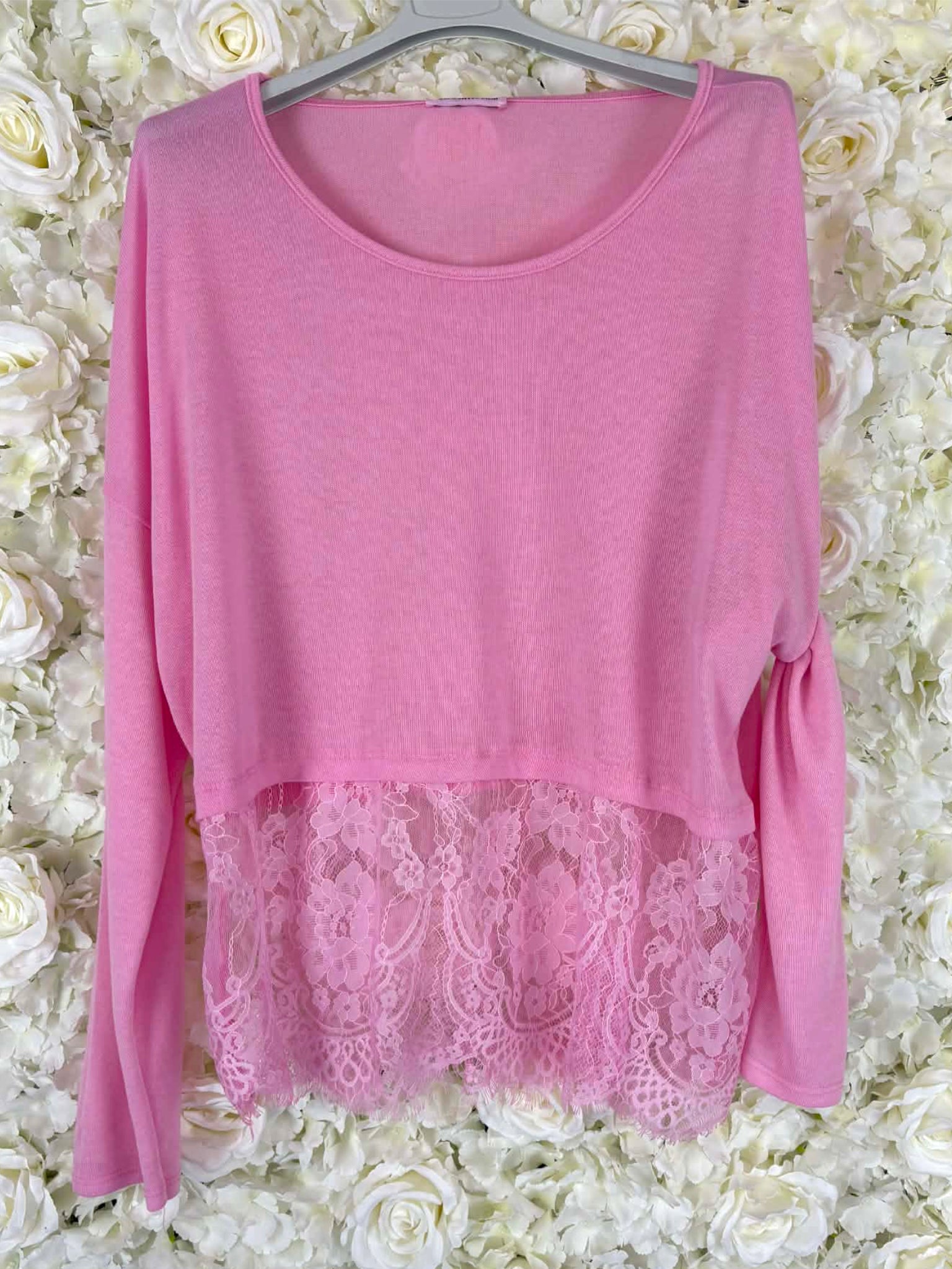 SABRINA - Lace Bottom Top 12 to 20/22