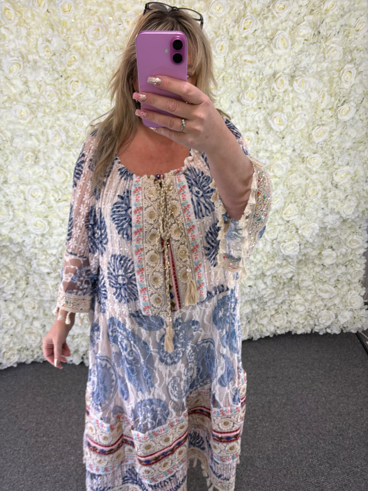 AVA - Luxury Boho Dress 16 to 24