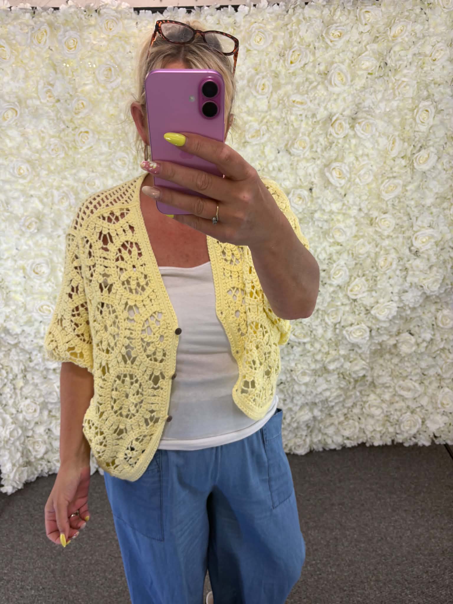 Judy - Crochet Cardigan  12 to 24