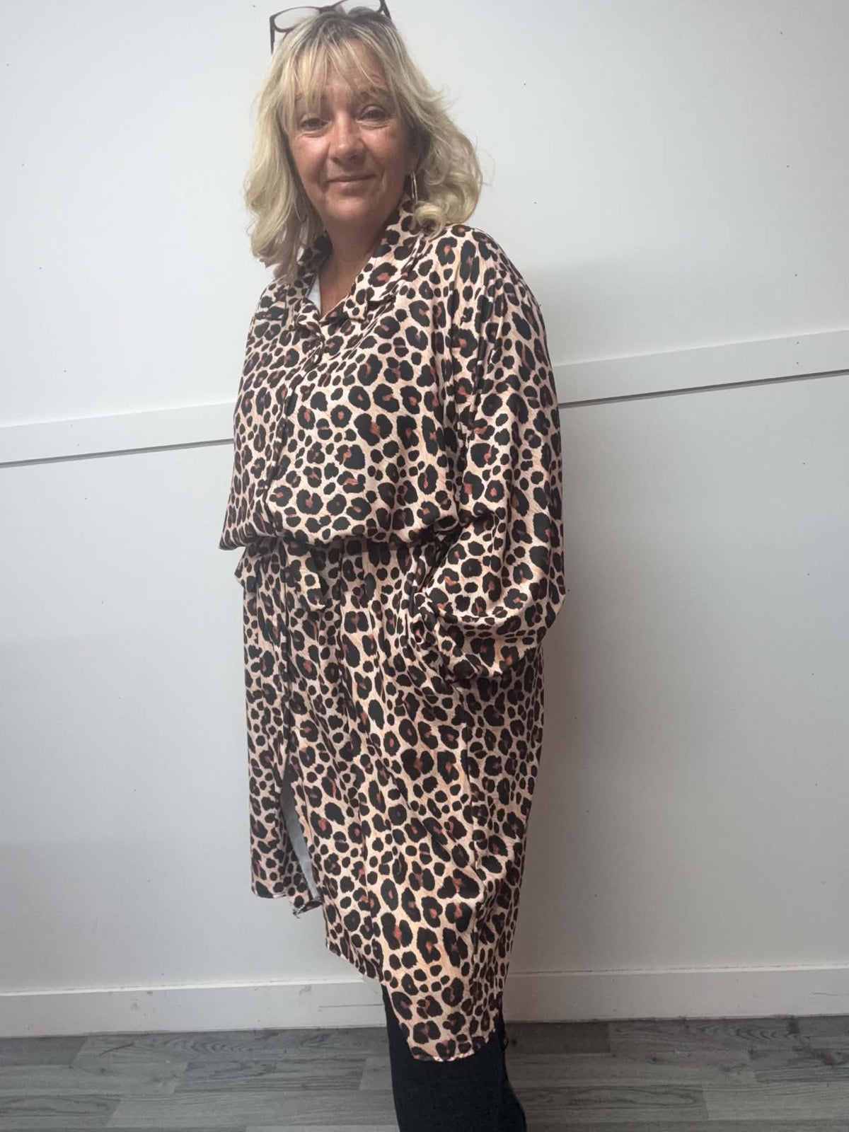 EVA - Leopard Print Dress 14 to 24