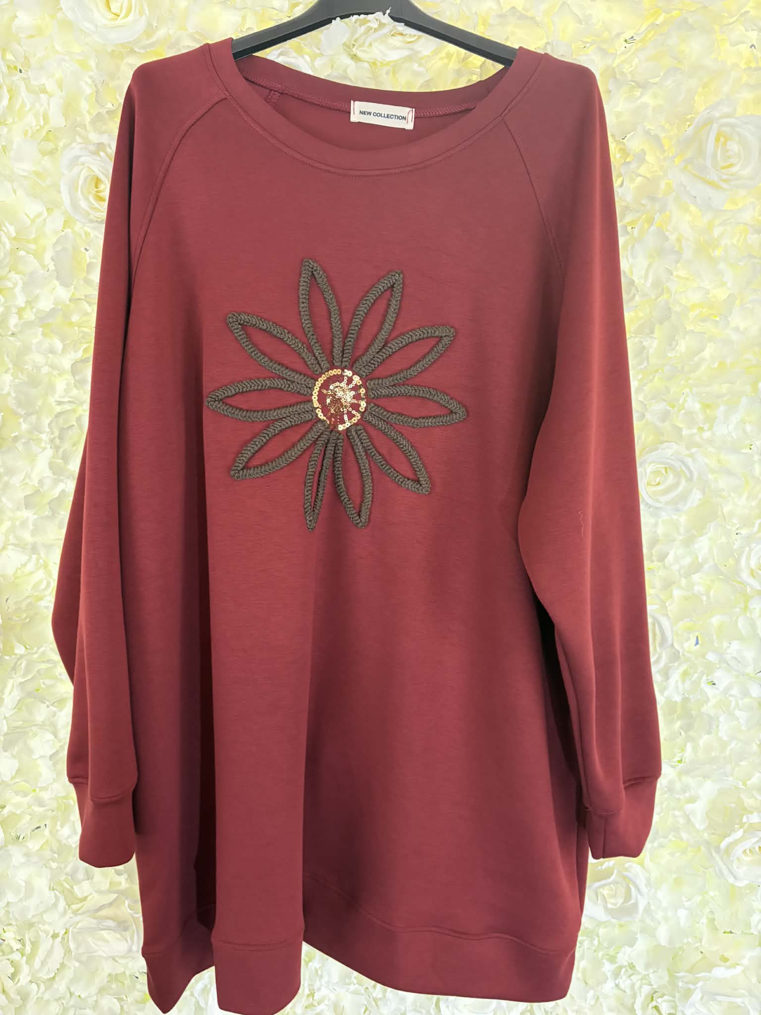 Shannon - Sequin Sweatshirt 14 to 24