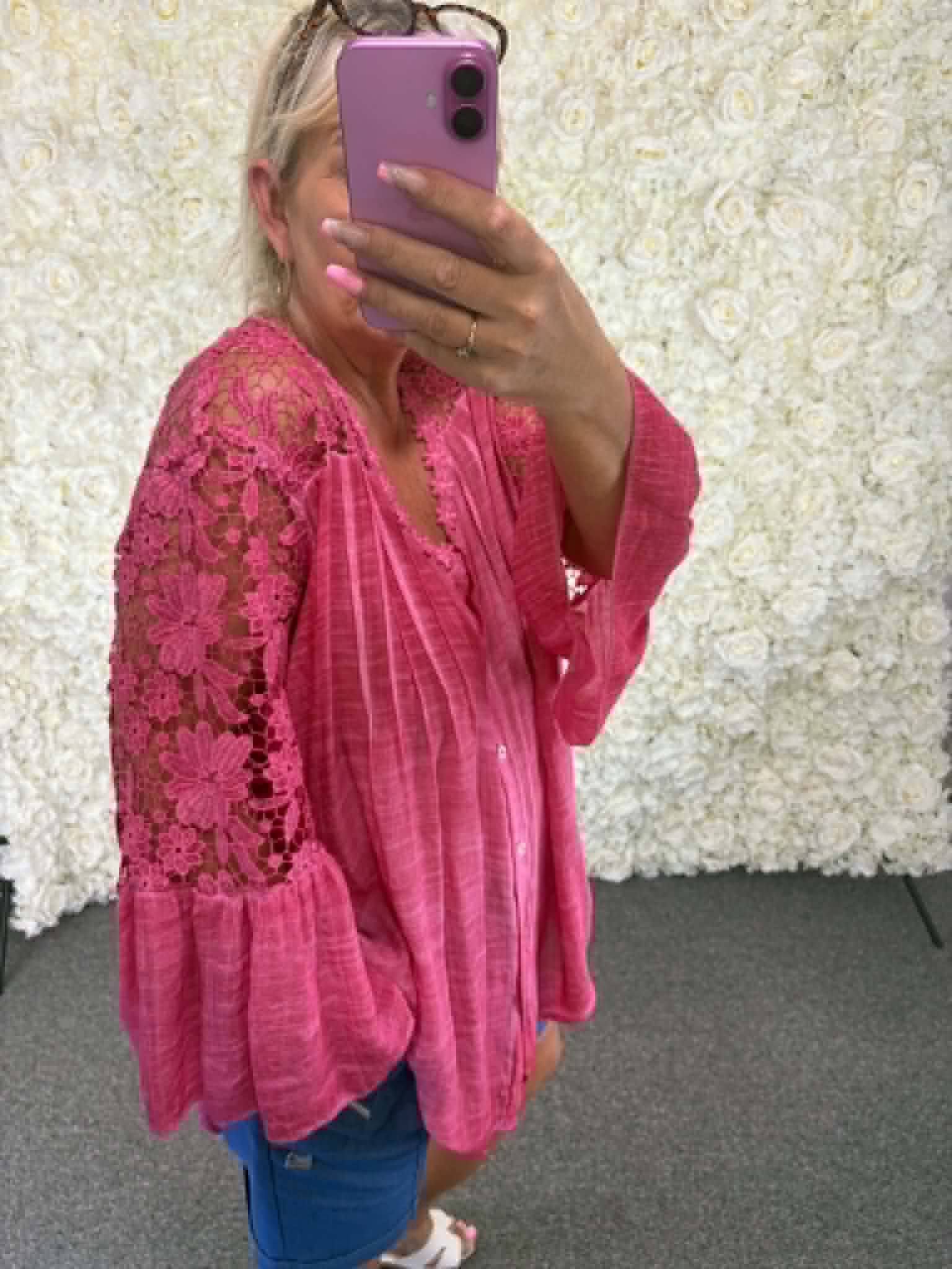 BONITA - Crochet Blouse 14 to 24