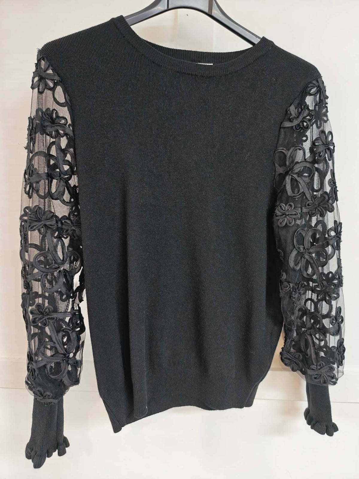 JUNIPER - Lace Flower Arm Jumper 10 to 16