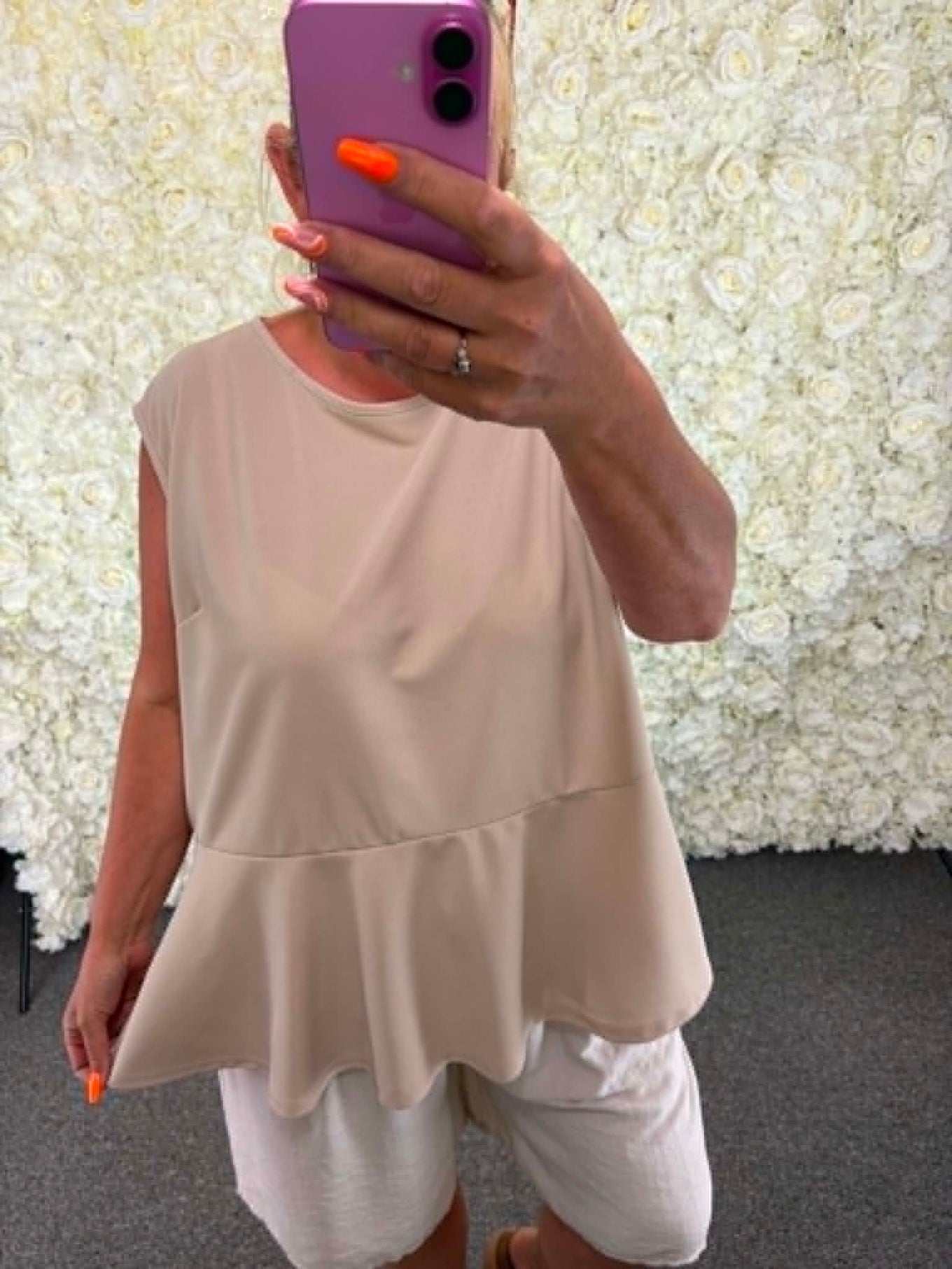 MARTHA - Peplum Top 16/18 to 24