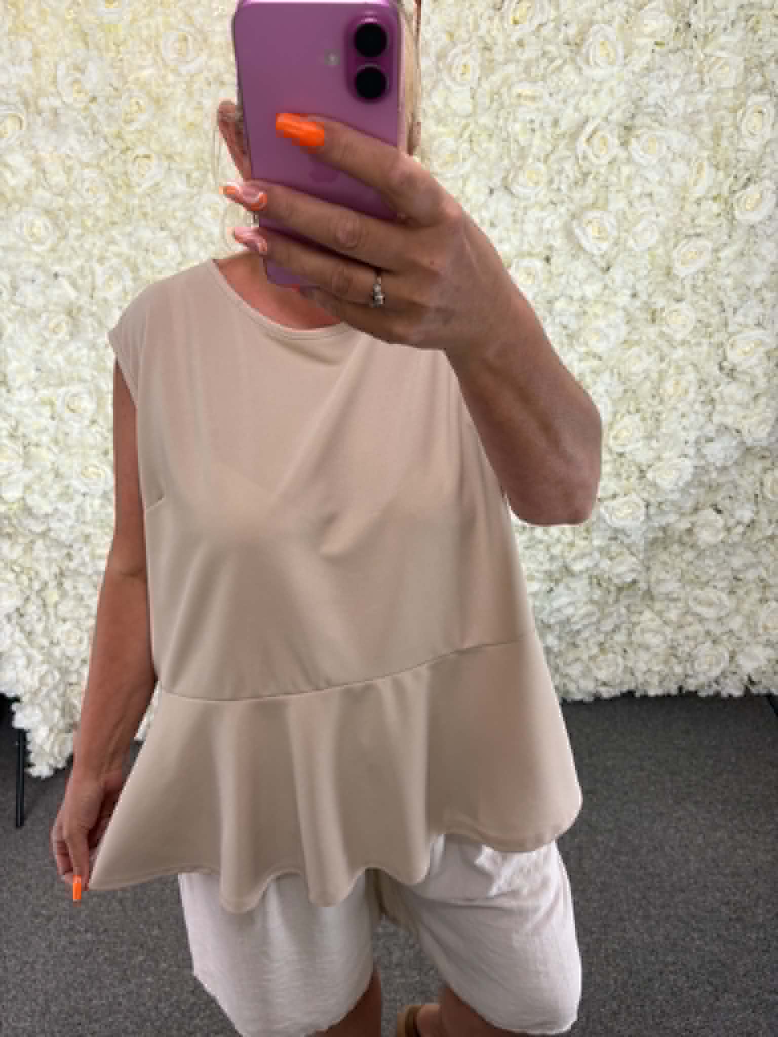 MARTHA - Peplum Top 16/18 to 24