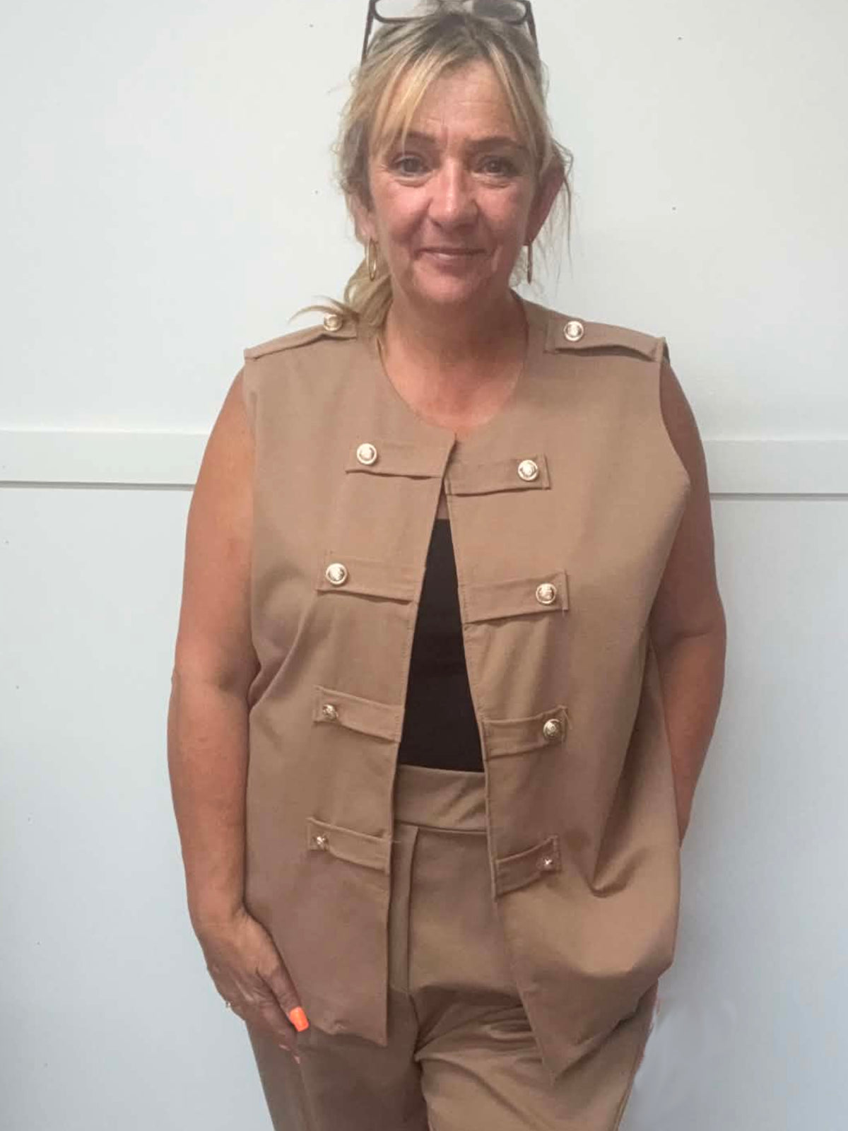 DOLLY - Military Style Gilet 14 to 24