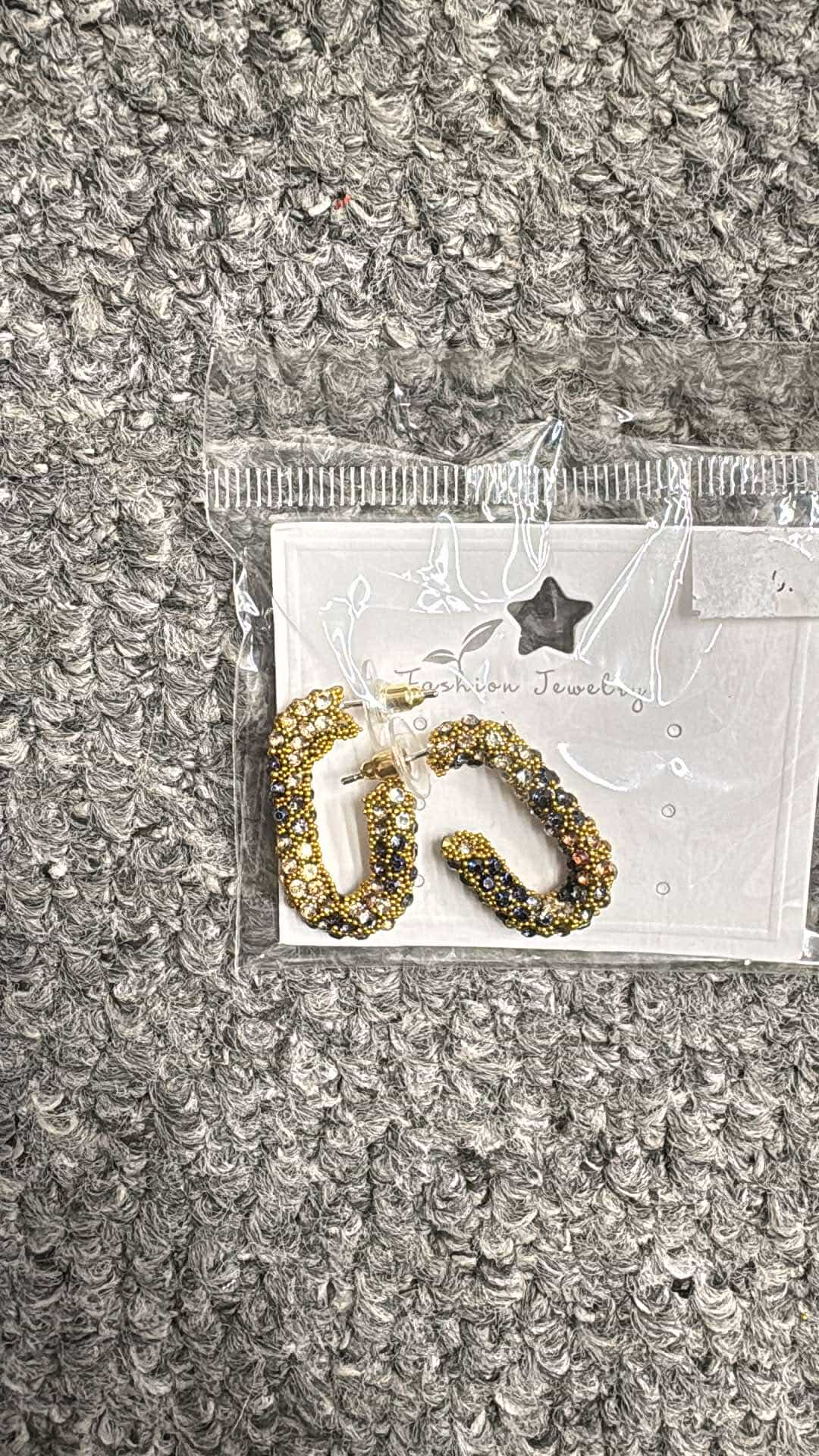 Arlo - Bling Hoop Earrings