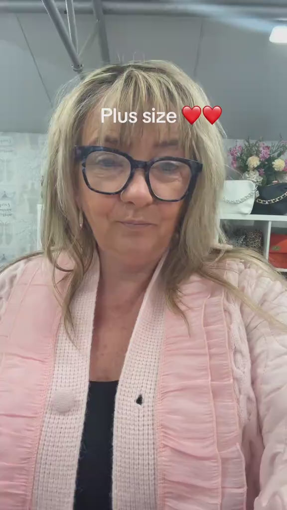 Load video: MARGO - Luxury Pink Frill Jacket 12 to 22